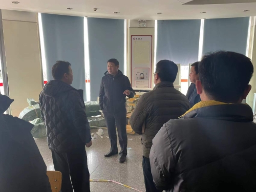孔杰局长四不两直督导检查济南市皇亭竞技体育学校